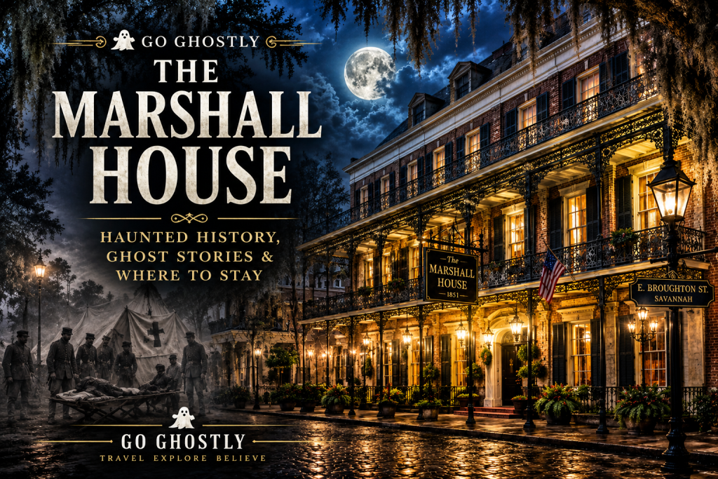 AI-created atmospheric cover illustration for The Marshall House