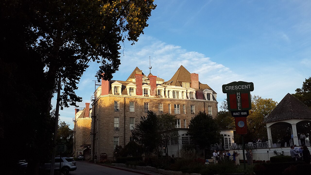 1886 Crescent Hotel in Eureka Springs Arkansas