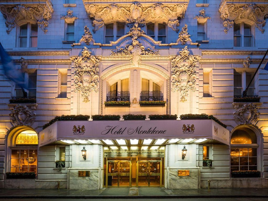 Hotel Monteleone on Royal Street in the French Quarter of New Orleans Louisiana