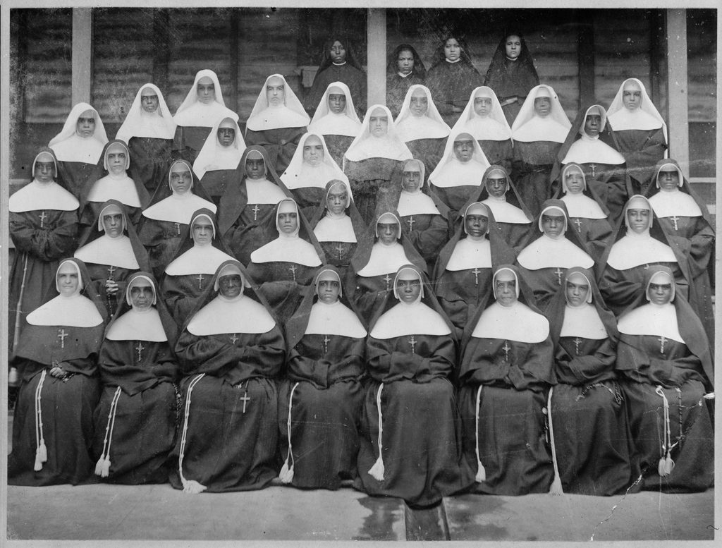 Sisters of the Holy Family in New Orleans in 1899