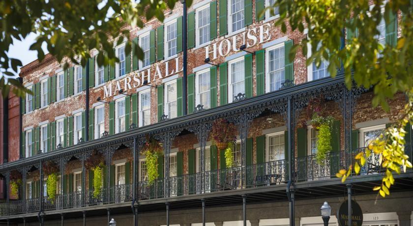 The Marshall House — historic hotel photograph