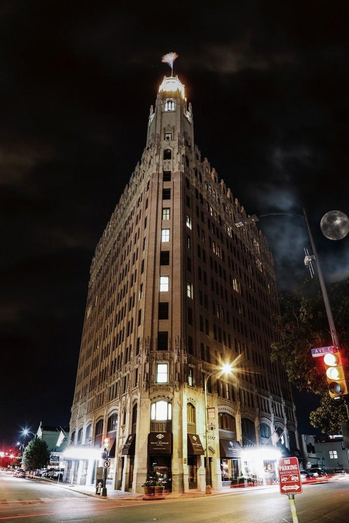 Emily Morgan Hotel near the Alamo in San Antonio Texas