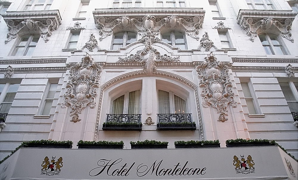 Exterior of Hotel Monteleone in the French Quarter New Orleans
