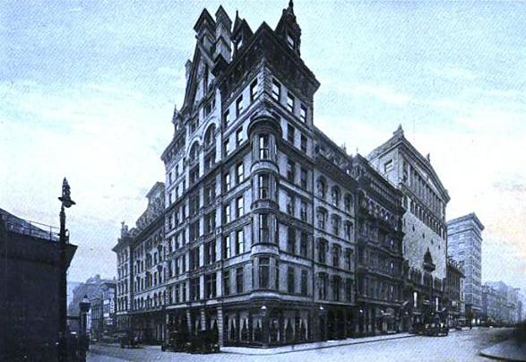 The Parker House in Boston, circa 1910. Historic image