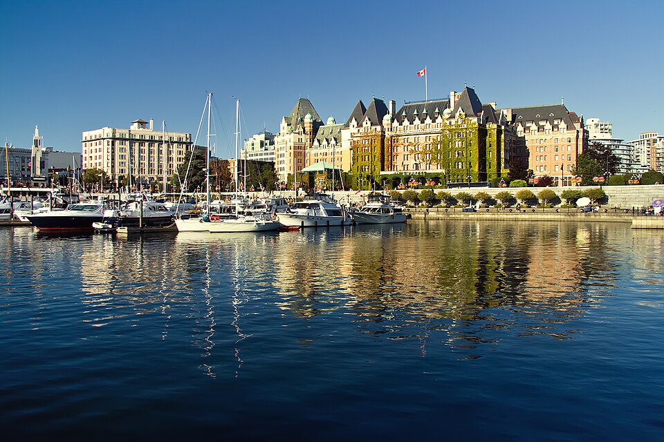 Fairmont Empress historic hotel in Victoria British Columbia