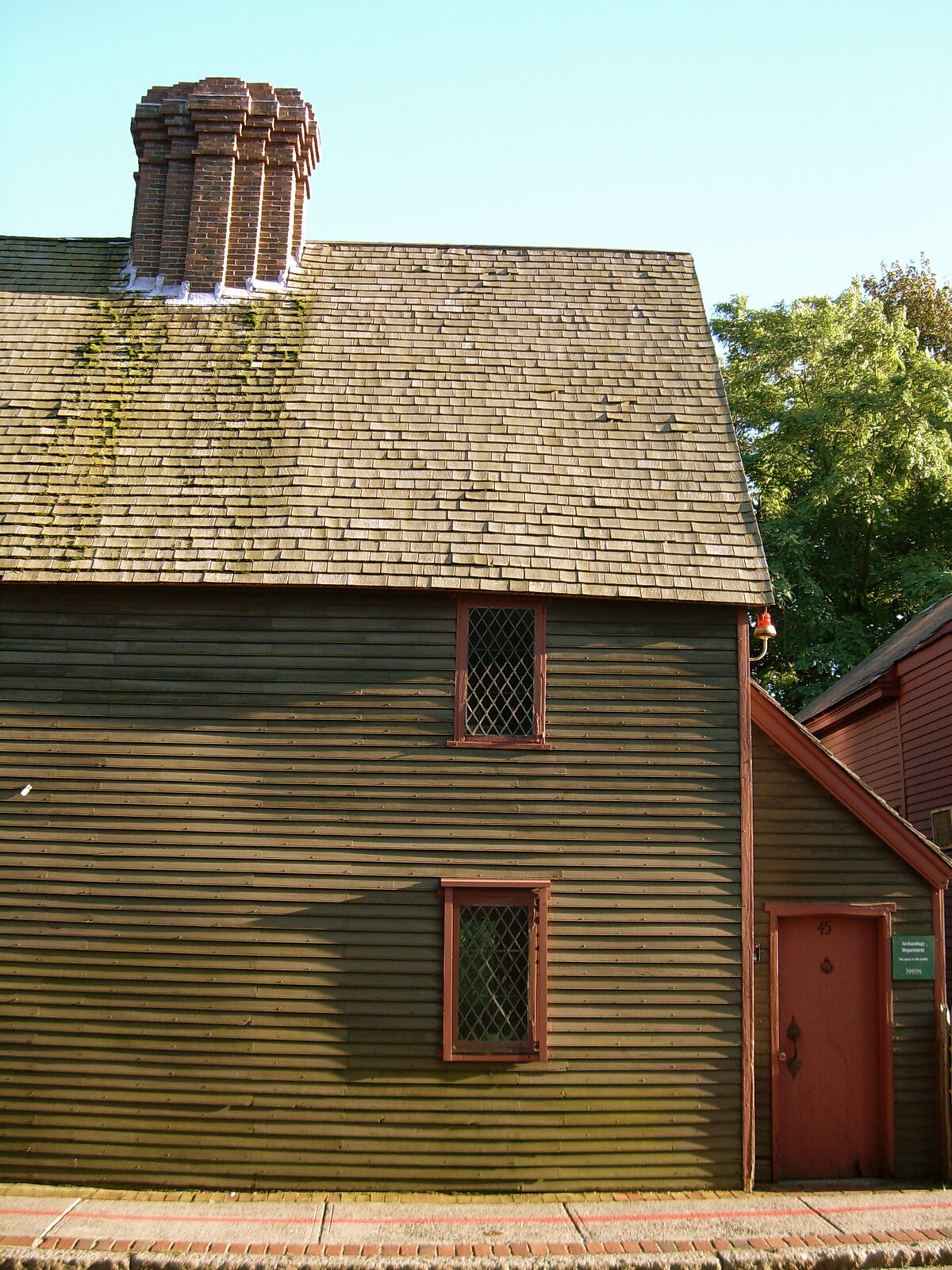 The historic Pickman House in Salem, Massachusetts