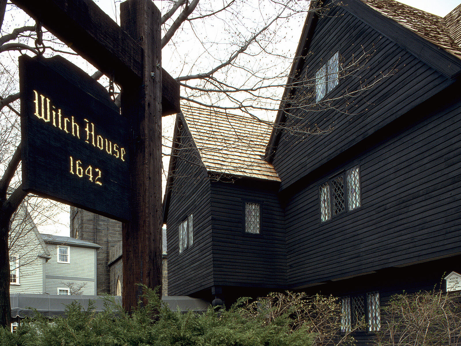 The historic Witch House in Salem, Massachusetts
