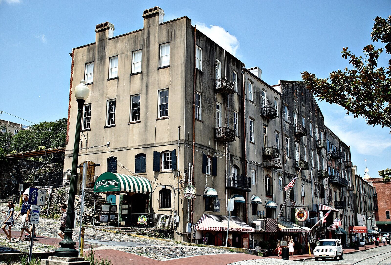 River Street and the Savannah Riverwalk