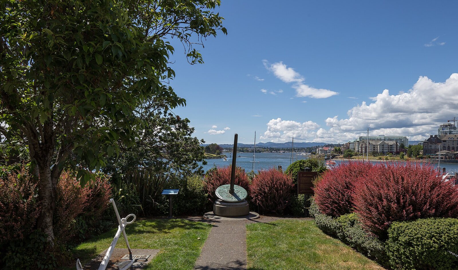 Fort Victoria National Historic Site on Victoria's waterfront